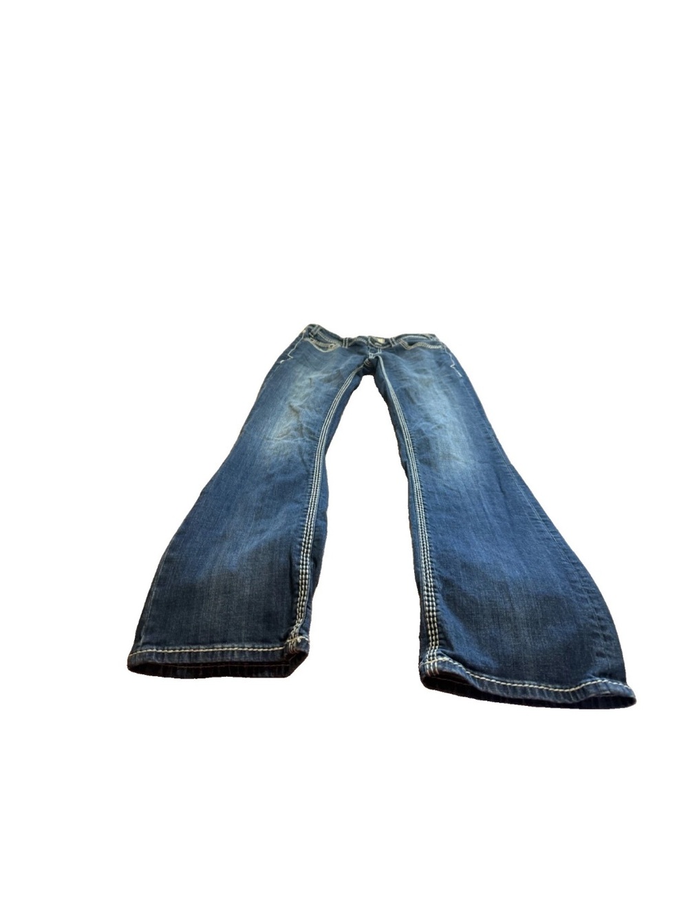 Rock & Roll Cowboy Mens Medium Wash Mid Rise Riding Jeans! 29x36